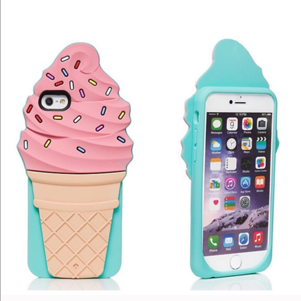 kate spade ♠️ Ice Cream Cone iPhone Case 6/6s