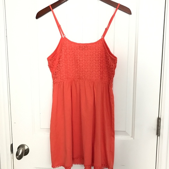 Topshop Crochet Lace-Up Sundress - Picture 8 of 8