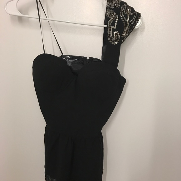 Sweetheart one shoulder beaded top - Picture 3 of 3