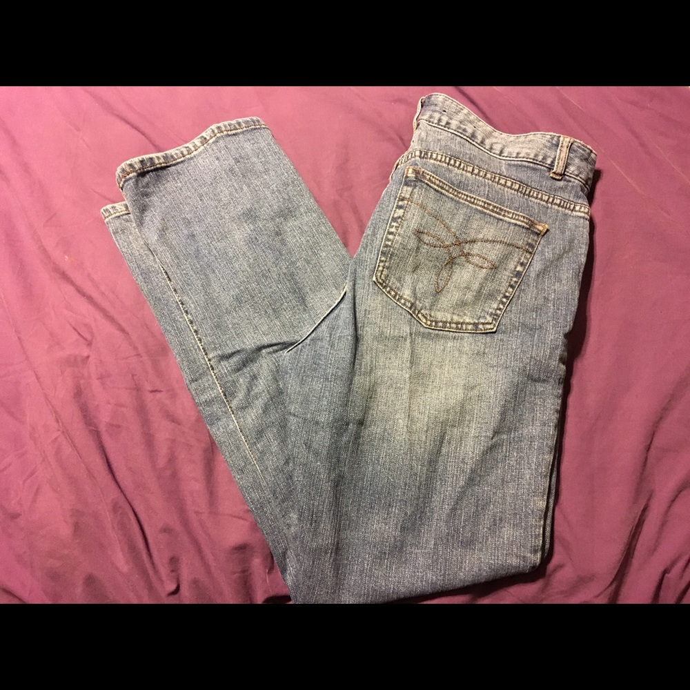 Chaps Straight Leg Jeans Size 12