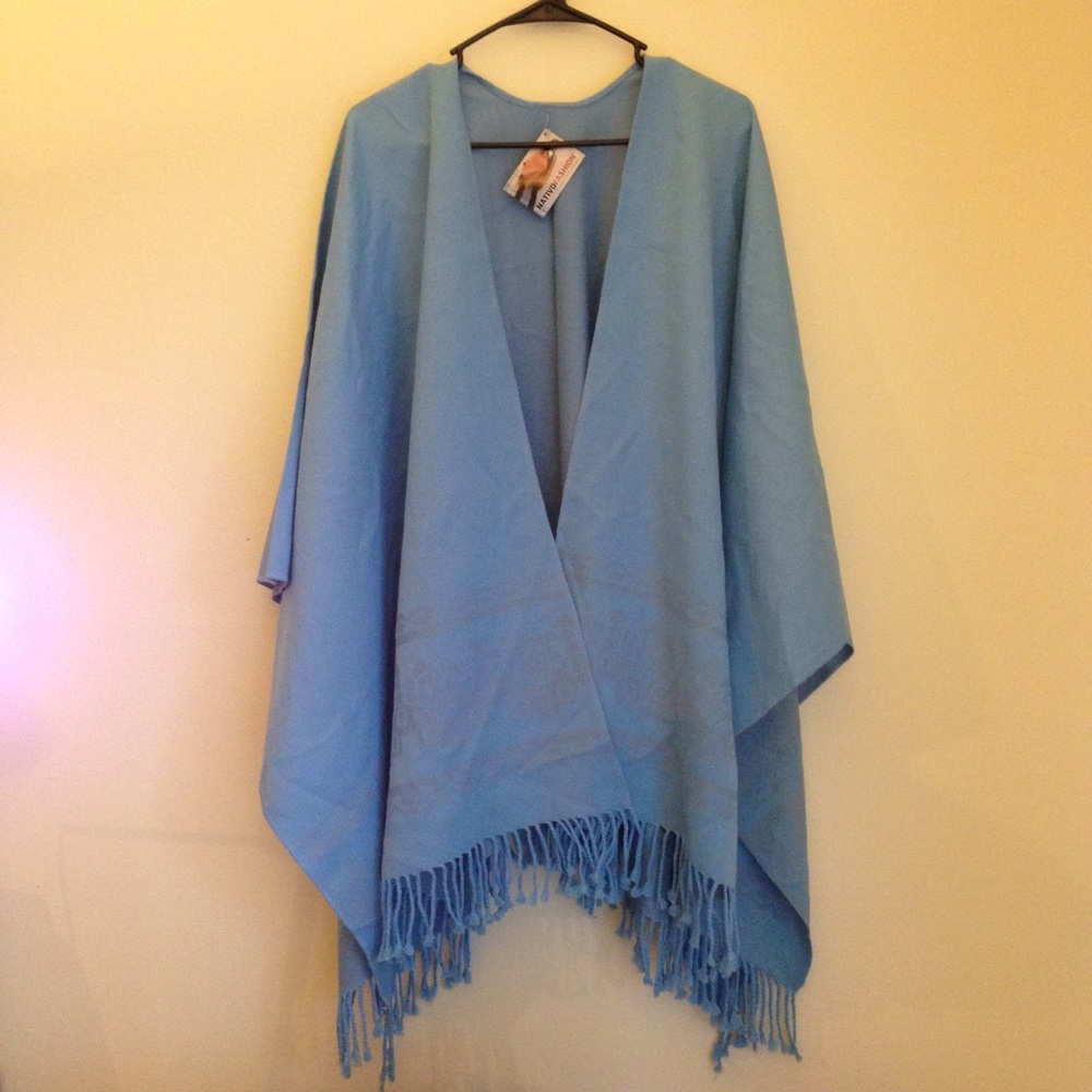 Reversible Shawl/Pancho