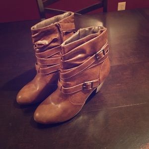 Cute Tan Booties!!!