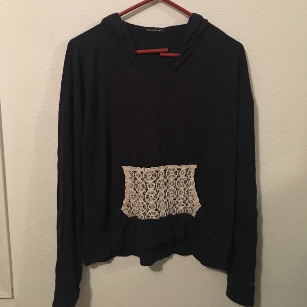 long sleeve hoodie shirt