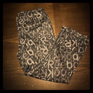Reebok cropped athletic leggings