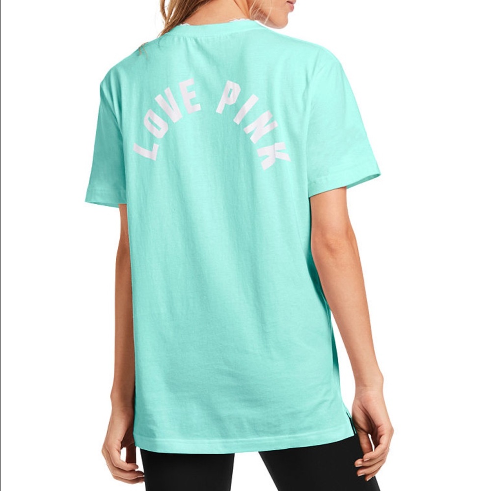 Medium PINK Campus Lace-Up Tee - Picture 4 of 4