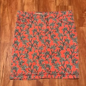 Denim Anthropologie pencil skirt. Size 32.