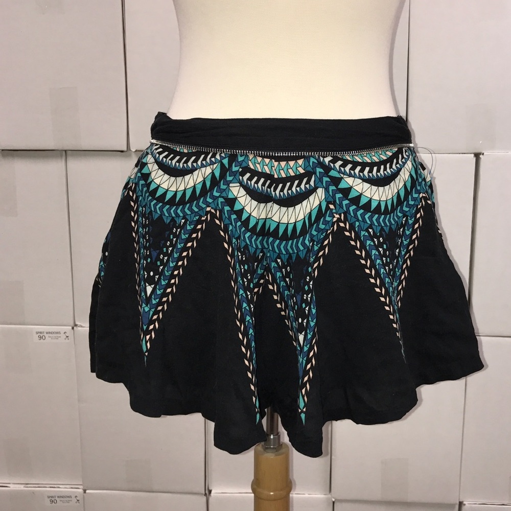 Kendall & Kylie Shorts print blue PAC sun