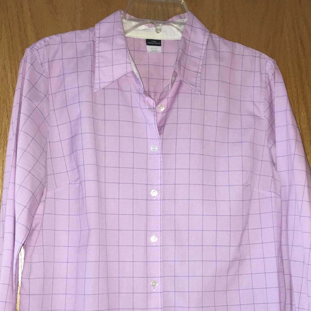 JCrew Kathryn Slim Fit Button Down Shirt Pink M L