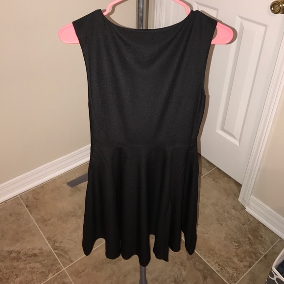 Express dress solid black - Picture 3 of 3