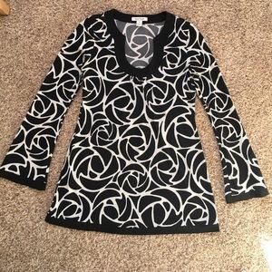 White House Black Market Long Sleeved Tunic