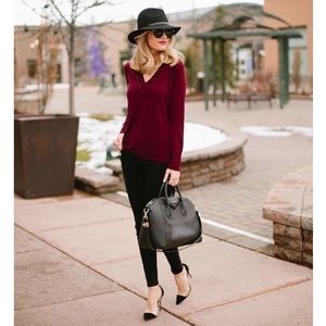 J. Crew Merino Wool V Neck Sweater