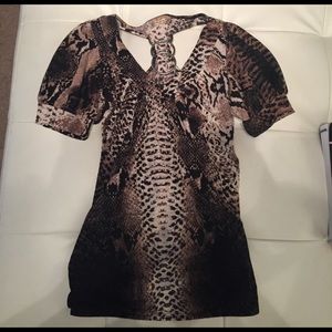 Cheetah Daytrip Blouse