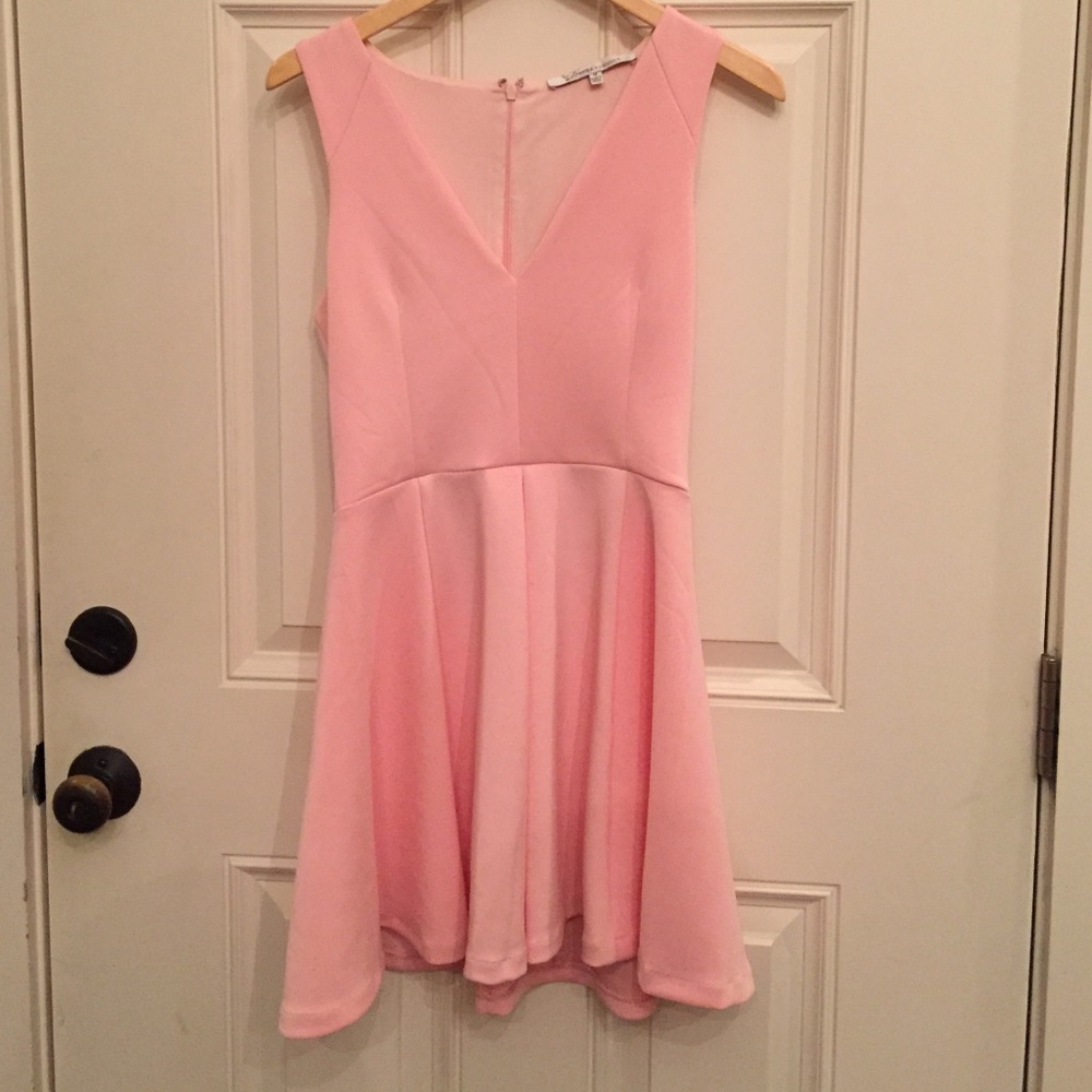 Blush pink lovers + friends dress!! - Picture 3 of 4