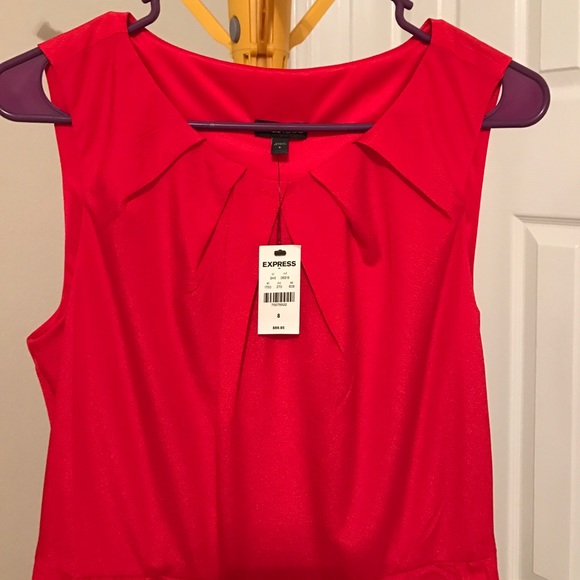 Express dress red - Picture 3 of 4