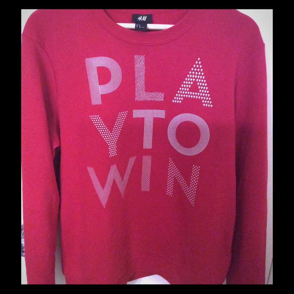 Red Sweatshirt H&M