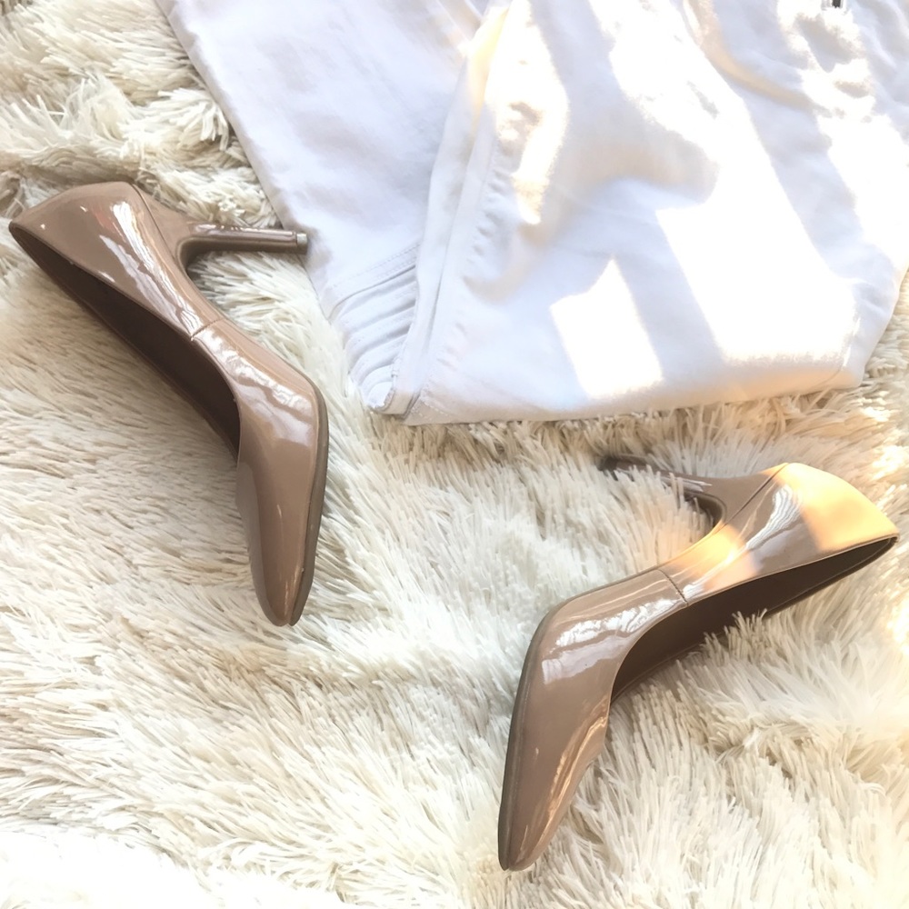 Beige Pumps