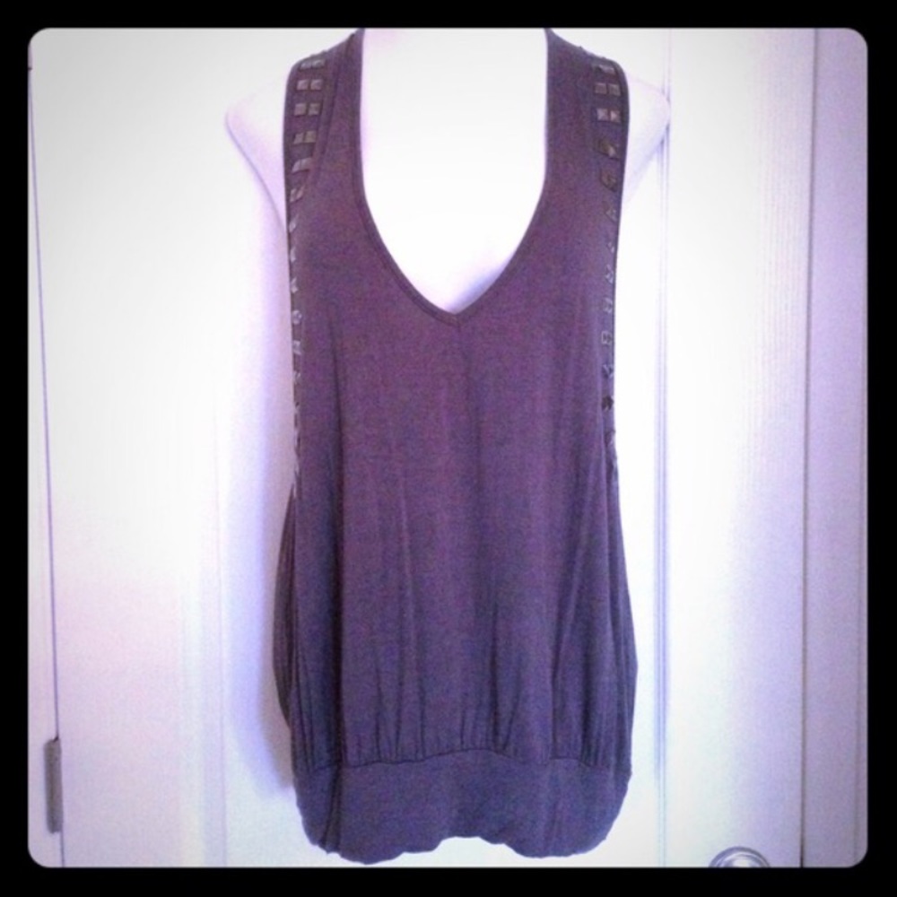 Lo cut sexy banded tank