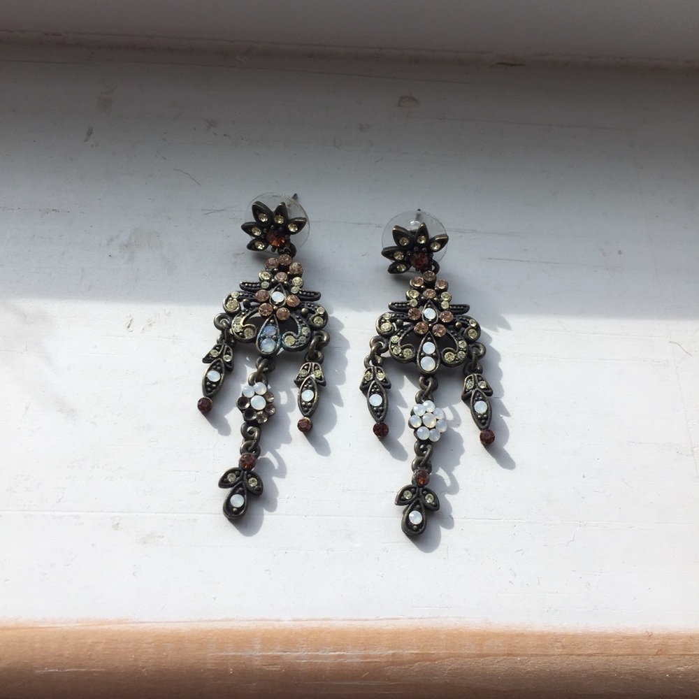 lovely Cinderella crystal earrings