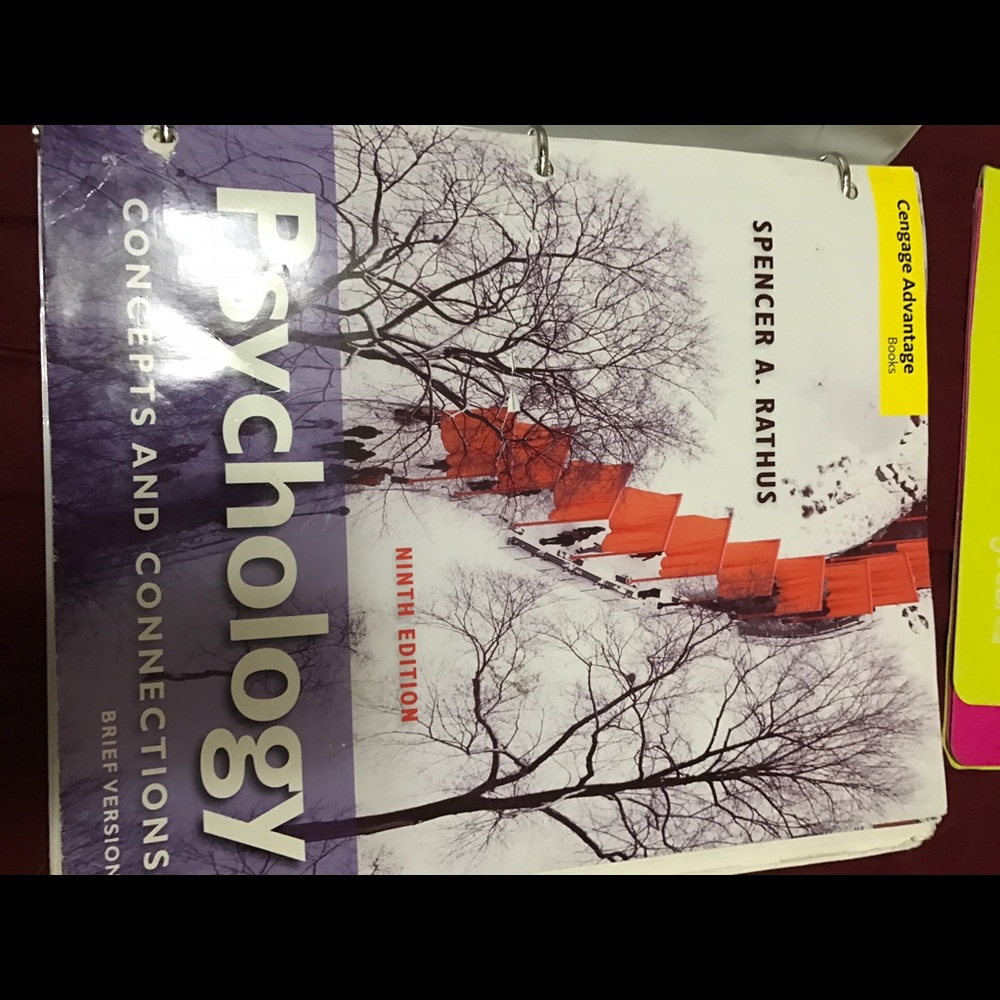 Psych 9th edition concepts and connections