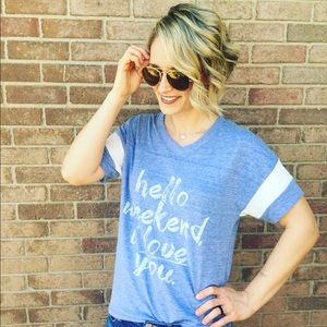 Whole Crew Clothing Company Weekend Tee