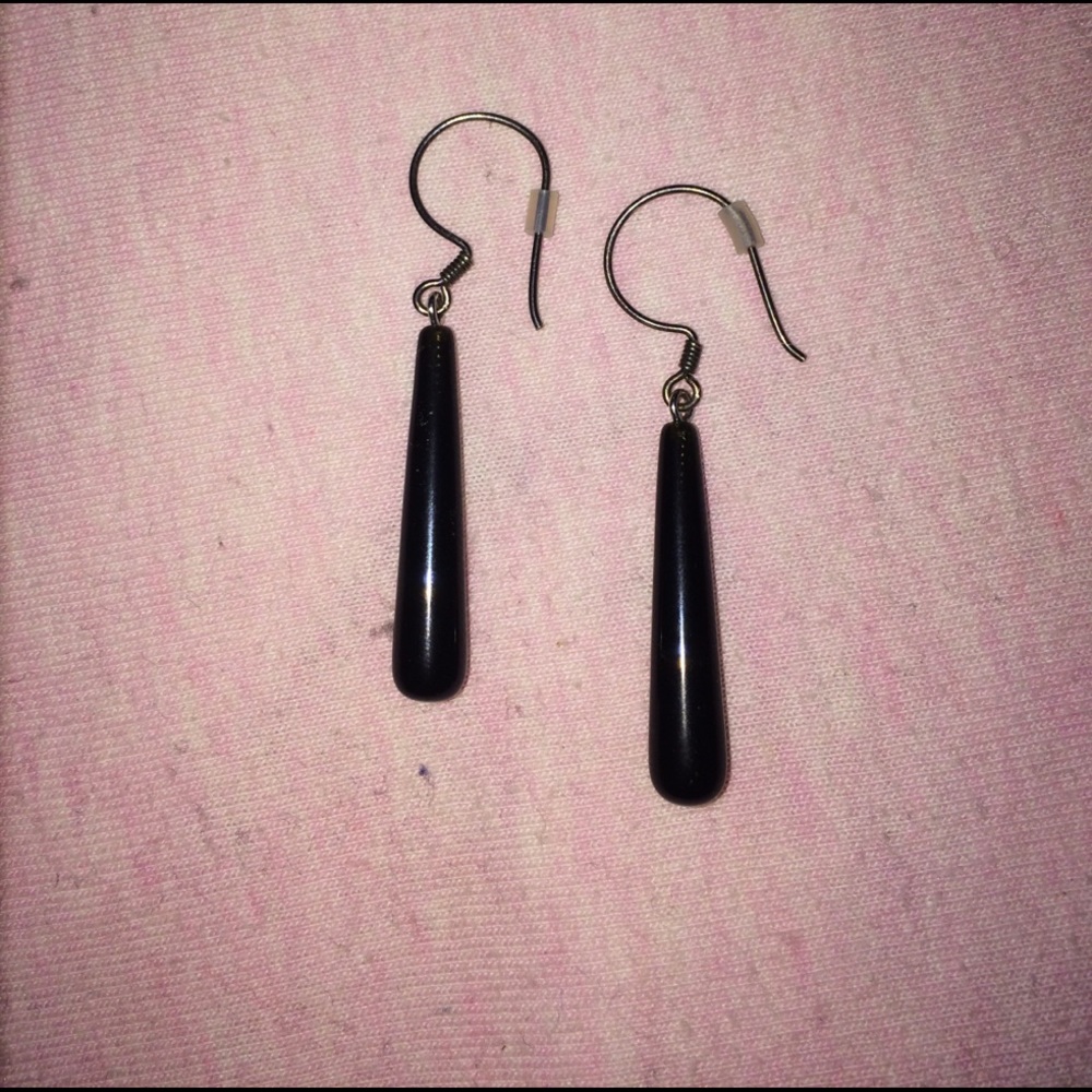 Cute black earrings