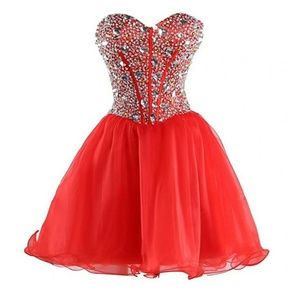 Red cocktail / formal dress