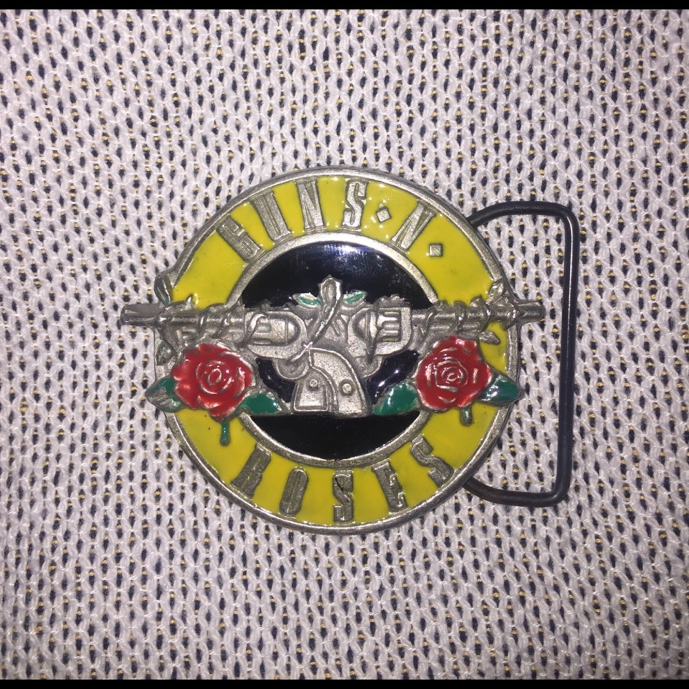 Guns N Roses belt buckle