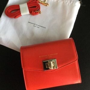 ORIGINAL Brandon Blackwood Red Medium Clutch