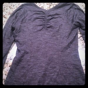 Lululemon grey longsleeve tech shirt