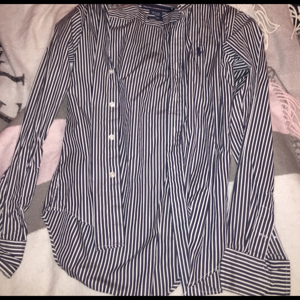 Button up polo shirt