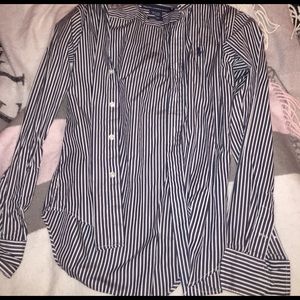 Button up polo shirt