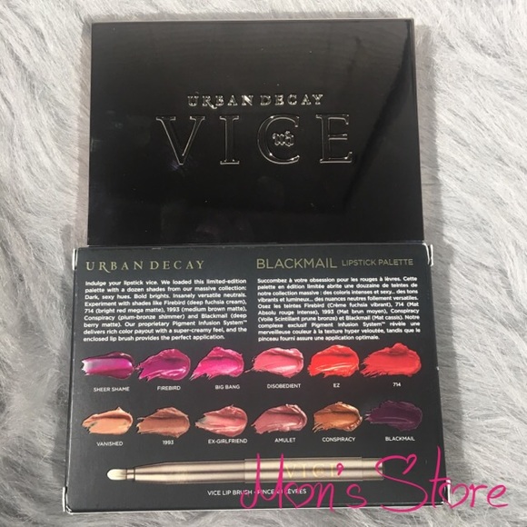 [SOLD] Urban Decay Vice Blackmail Lipstick Palette - Picture 3 of 4