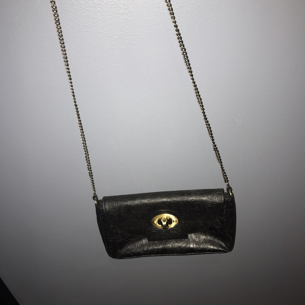 Small black cross body purse