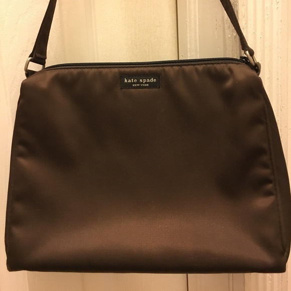 kate spade Handbags - Kate Spade brown satin bag