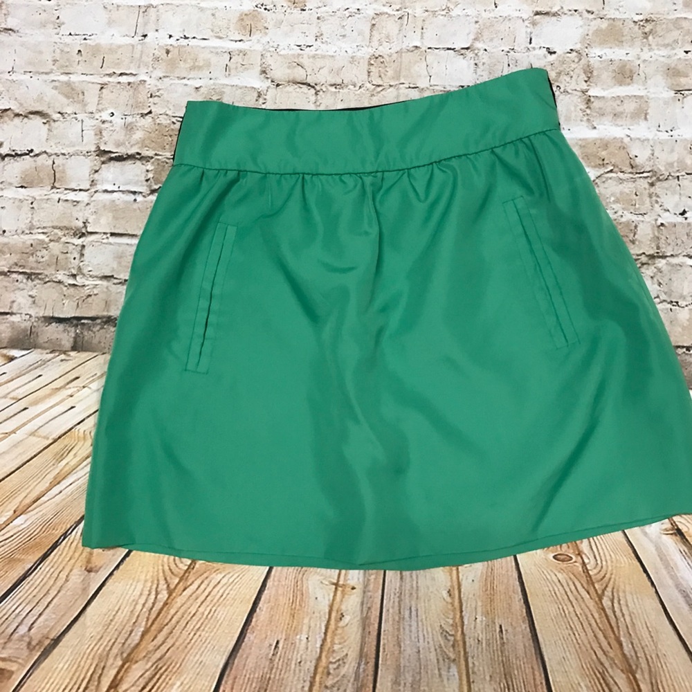 Zara green mini skirts