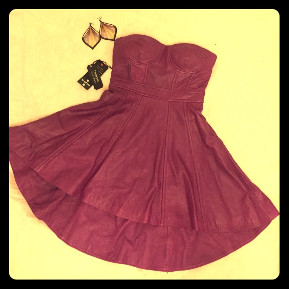 Limited Edition, Genuine Leather BeBe Dress!