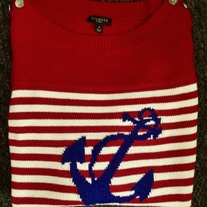 Talbots Anchor Sweater