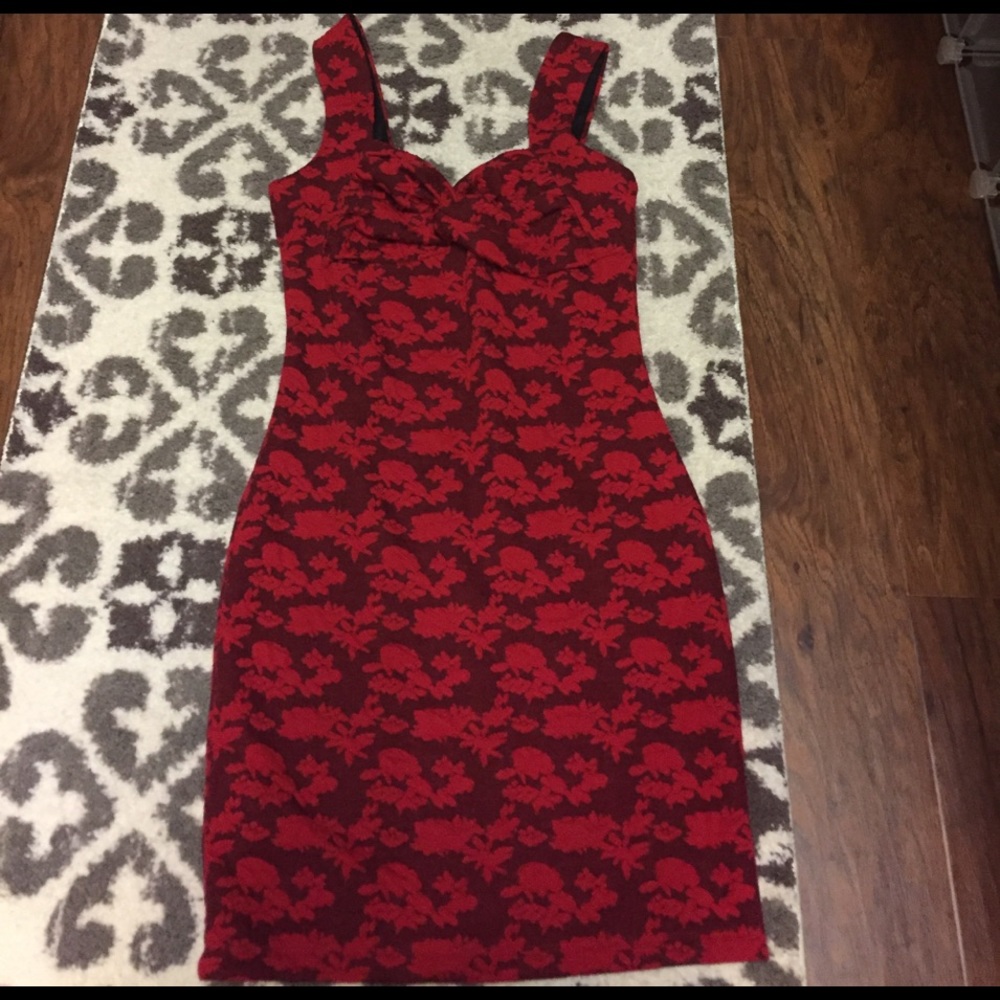 Red dress