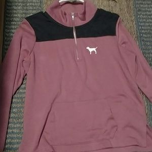 PINK Quarter Zip Sweatshirt