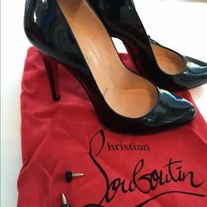 REDUCED! Christian Louboutin Decollete 100MM Pumps