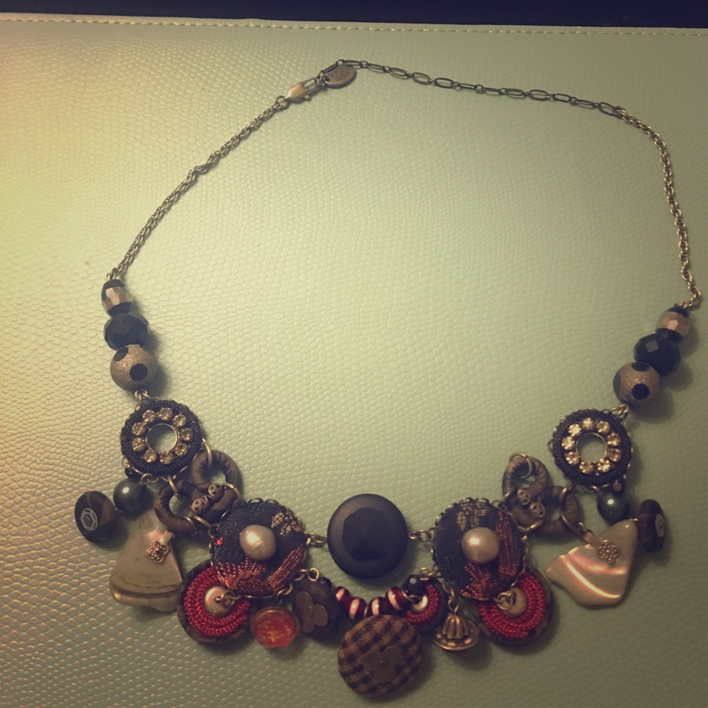 100% handcrafted Ayala bar necklace