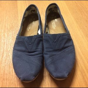 Navy Blue TOMS