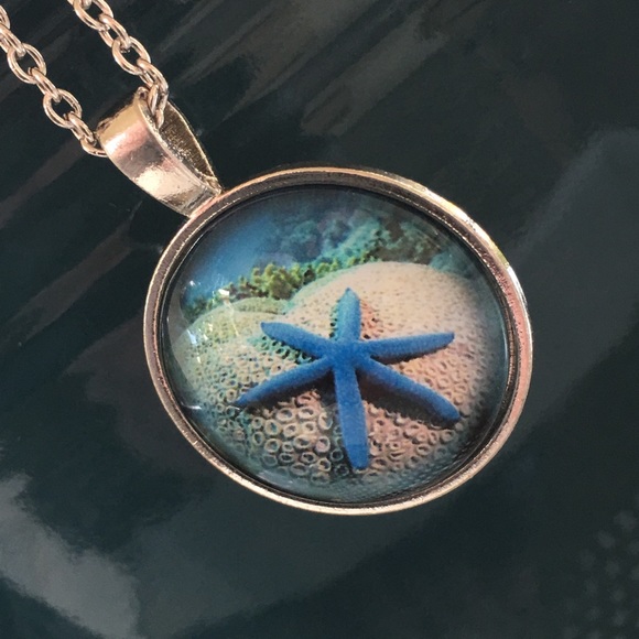 Sea star pendant / Seashore beach 🌊 starfish - Picture 3 of 3
