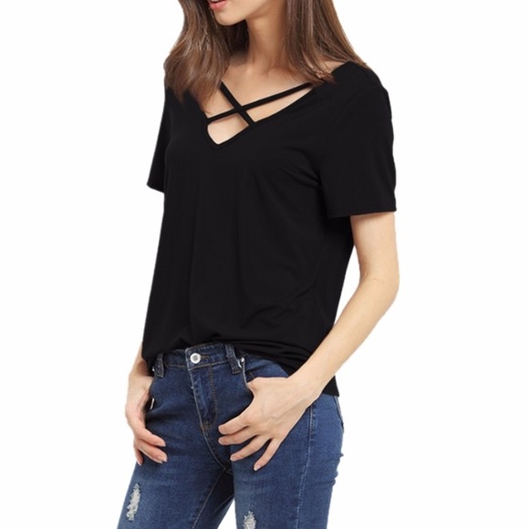 crisscross t-shirt last one - Picture 2 of 5