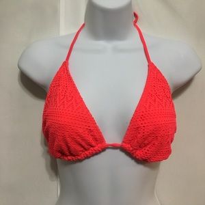 Coral Swim Top