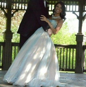 Beautiful Cinderella Dress and Jewelry