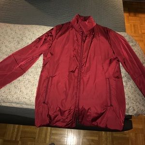 Prada down filled winter coat.