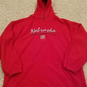 Nebraska Cornhuskers Fleece Pullover.  Large