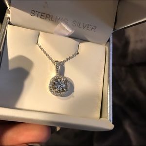 Sterling silver crislu necklace