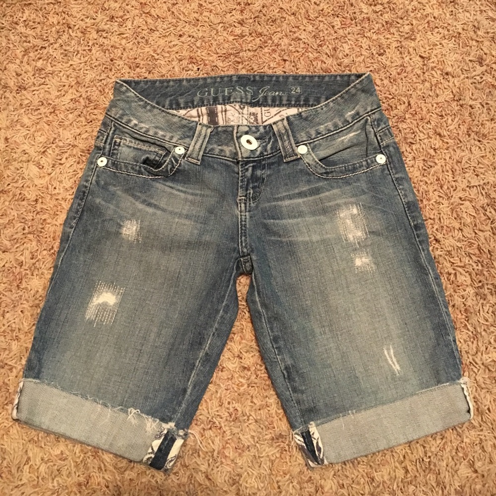 Guess jean shorts